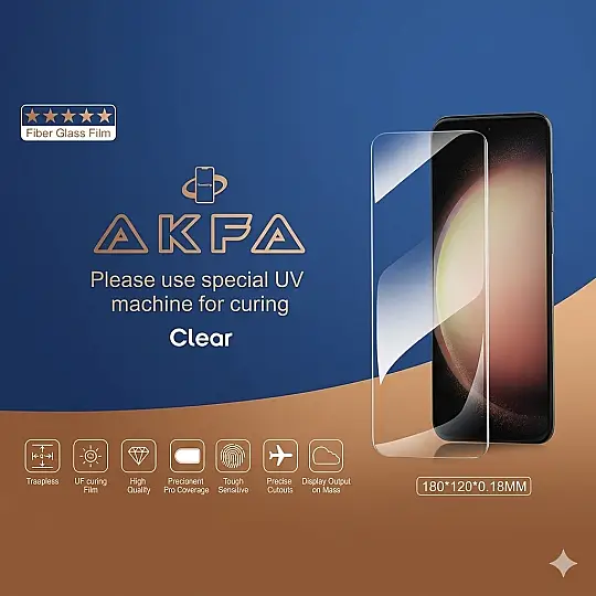 Akfa 0,18 mm UV Ekran Koruyucu_ 25 li paket
