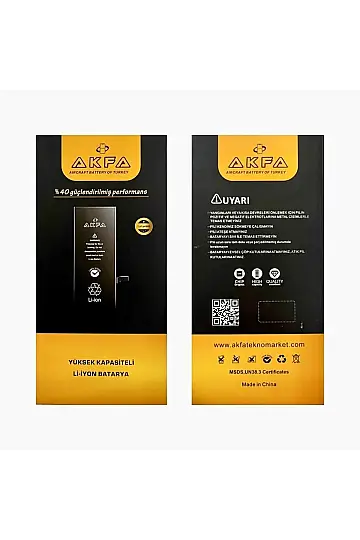 Akfa Iphone 15 Plus Uyumlu %40 Güçlendirilmiş Telefon Bataryası 4520 Mah Tamir Seti hediyeli - 2
