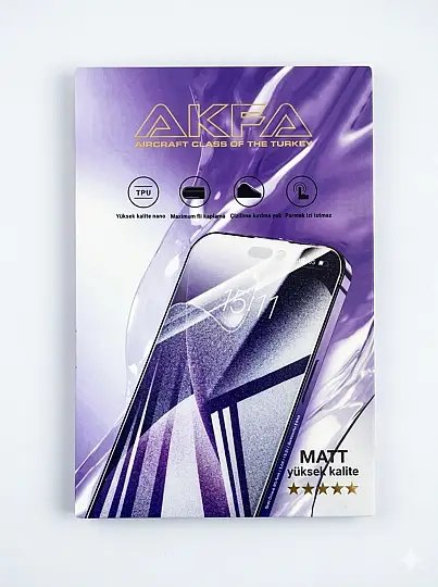 Akfa Mat Nano Ekran Koruyucu _ 50 li Paket 120x180 mm