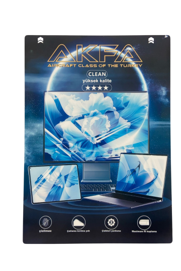 Akfa Nano Maxi Tablet Ekran Koruyucu_25'li Paket 290x410 mm