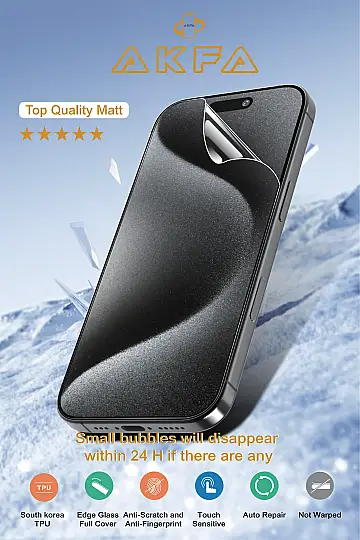 Akfa Premium Mat Tablet Ekran Koruyucu - 25 li Paket 200x300 mm