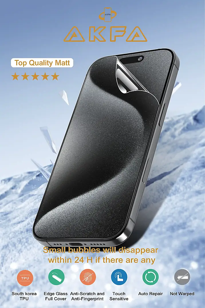 Akfa Premium Mat Tablet Ekran Koruyucu - 25 li Paket 200x300 mm - 1