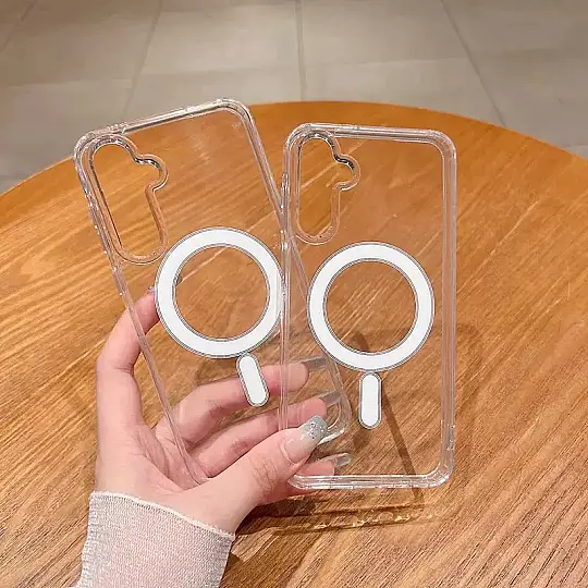 Akfa Şeffaf MagSafe Telefon Kılıfı – Kristal Şeffaf Tasarım - 5