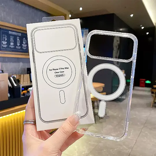 Akfa Şeffaf MagSafe Telefon Kılıfı – Kristal Şeffaf Tasarım - 7