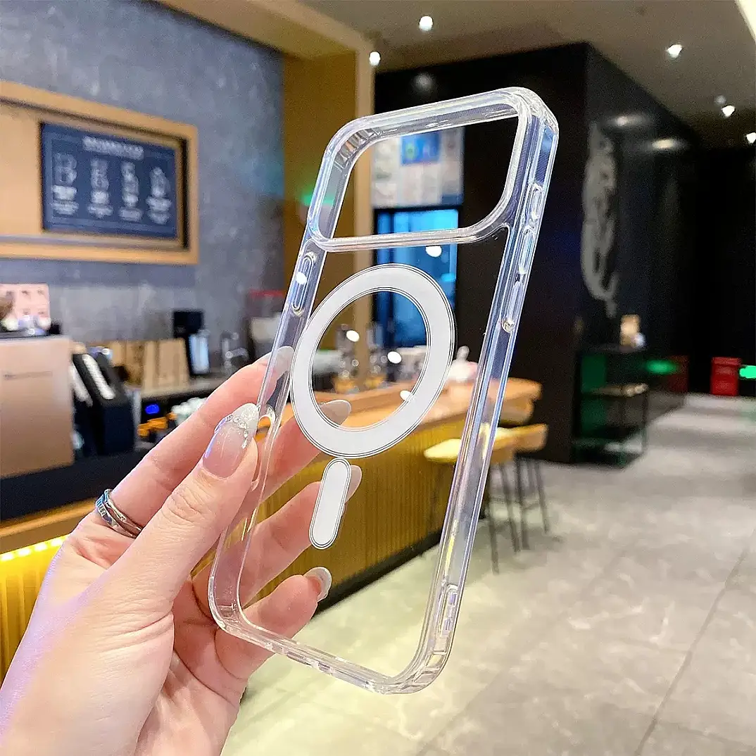 Akfa Şeffaf MagSafe Telefon Kılıfı – Kristal Şeffaf Tasarım - 2