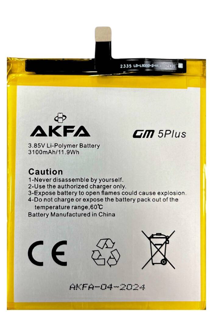 General Mobile GM 5 Plus Premium Akfa Batarya - 1