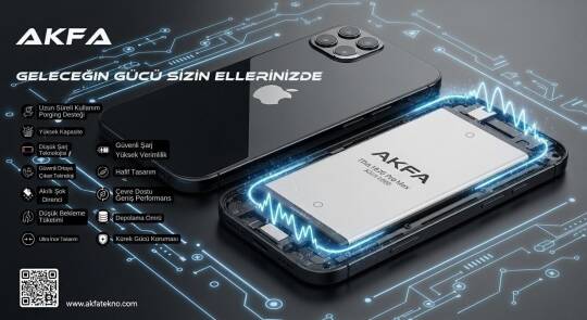iPhone 6s Premium Akfa Telefon Batarya 2300 MAH - 2