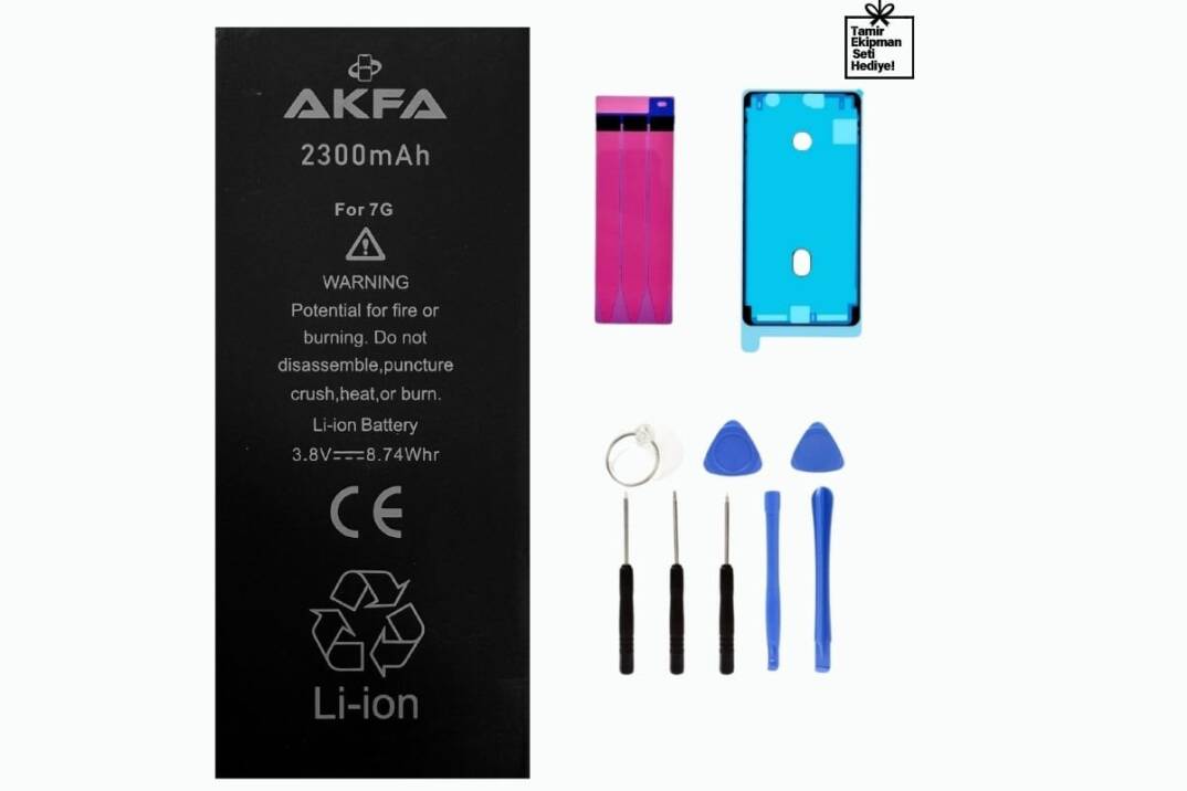 iPhone 7G Premium Akfa Telefon Batarya 2300 mAH (Maxi Performans) - 1