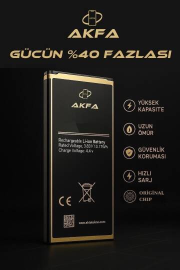 iPhone X Premium Akfa Telefon Batarya 3210 MAH - 3