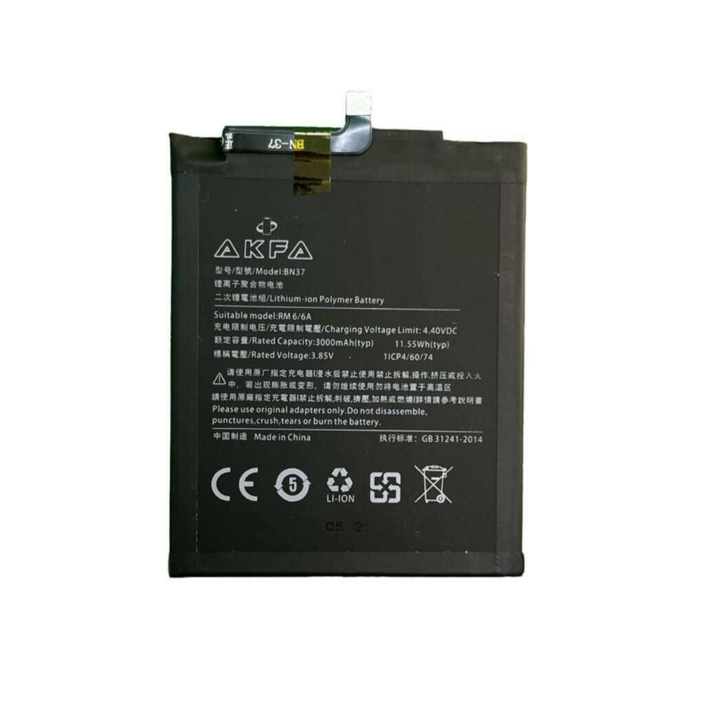 Xiaomi Redmi 6A Premium Akfa Batarya (Maxi Performans) - 1
